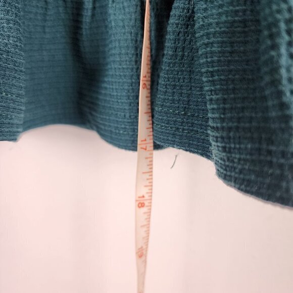 Mandee Off the Shoulder Ruffle Sleeve and Hem Top M - Picture 6 of 7